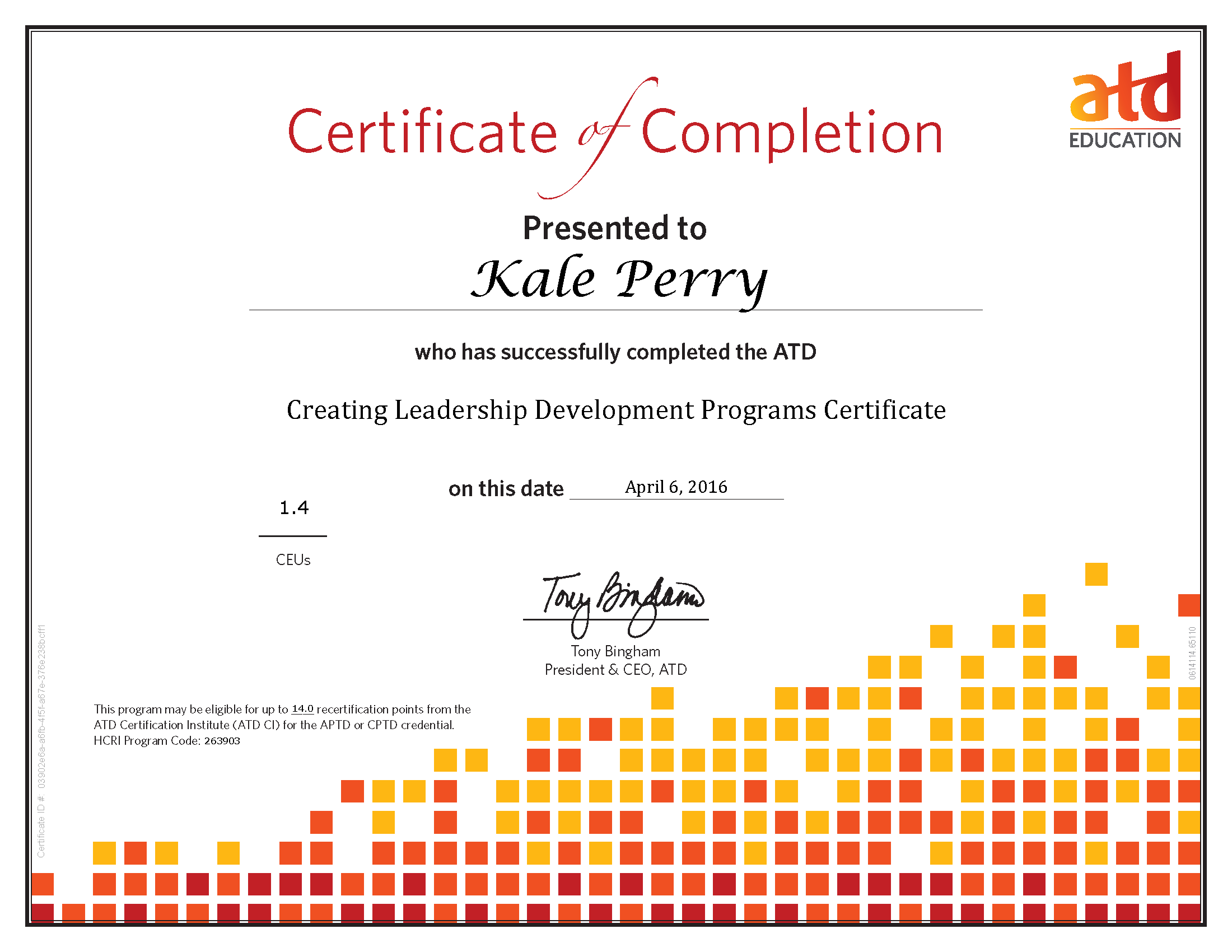 Creating Leadership Development Programs Cert